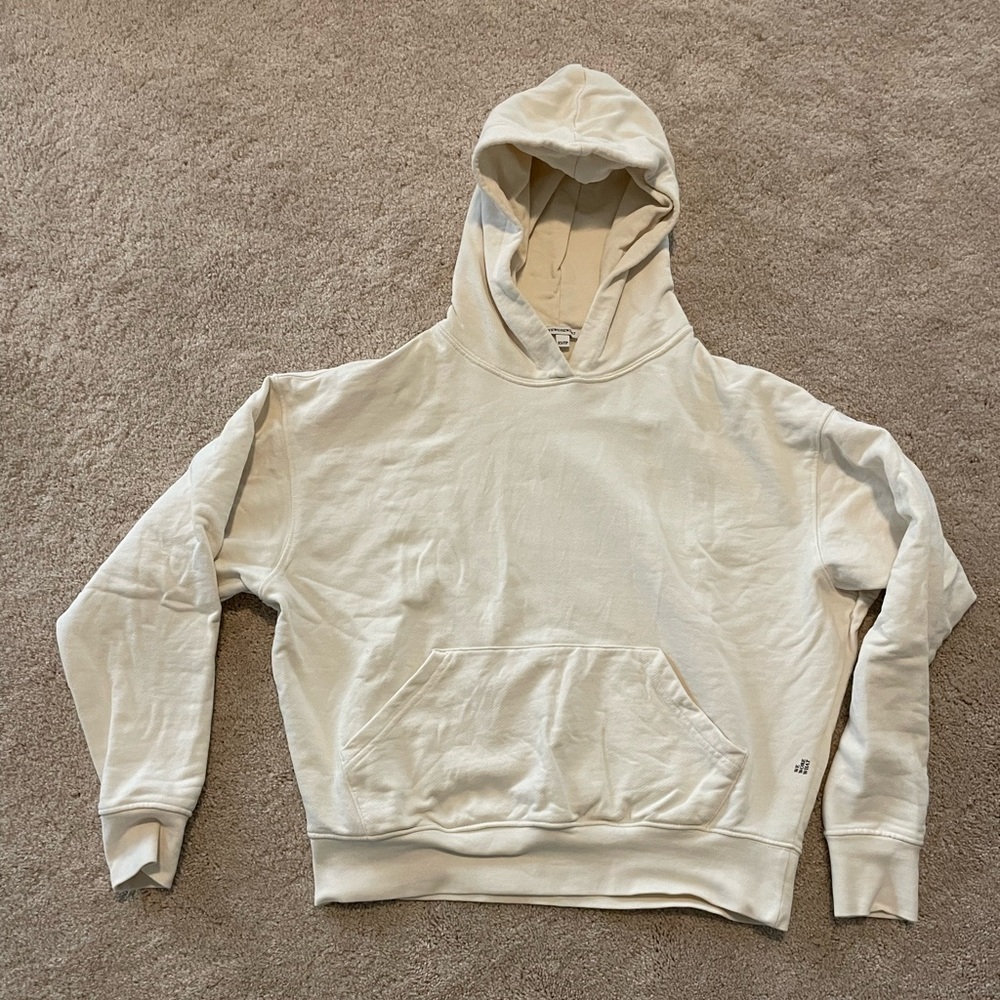 WeWoreWhat XS off white oversized hoodie